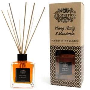 Difusor de Varillas con Aceites Esenciales – Ylang Ylang & Mandarina