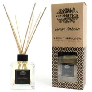 Difusor de Varillas con Aceites Esenciales – Verbena de Limón