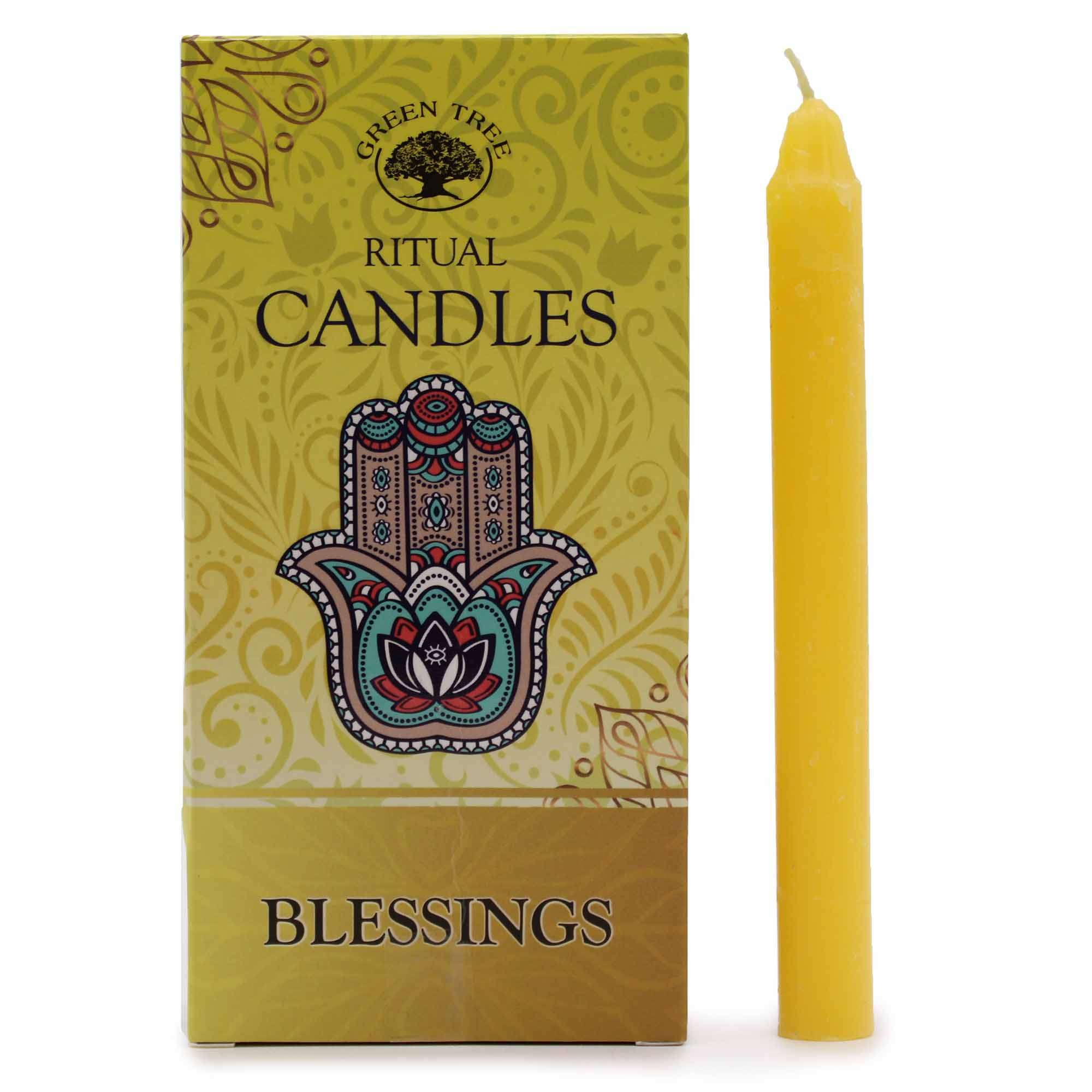Conjunto de 10 velas - Bendiciones