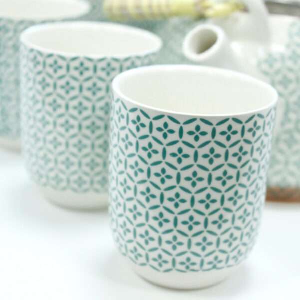 Set de Tetera – Mosaico Verde (50 g) - Imagen 3