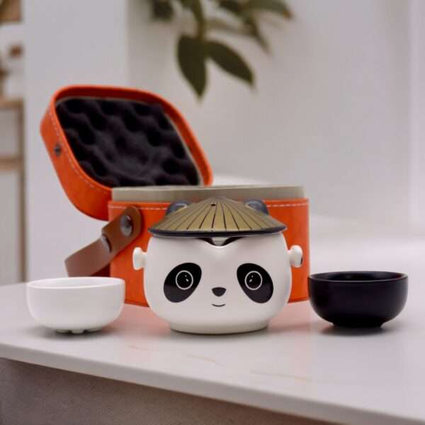 Set de Tetera – Panda (2 tazas + estuche) - Imagen 2